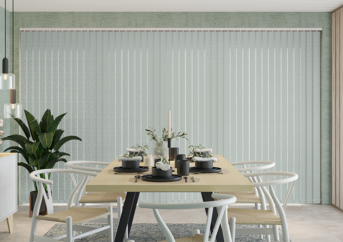 Jasmine (Blackout), Spearmint - Vertical Blind - Image 6